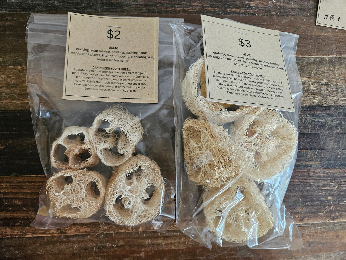 Loofah Sponges