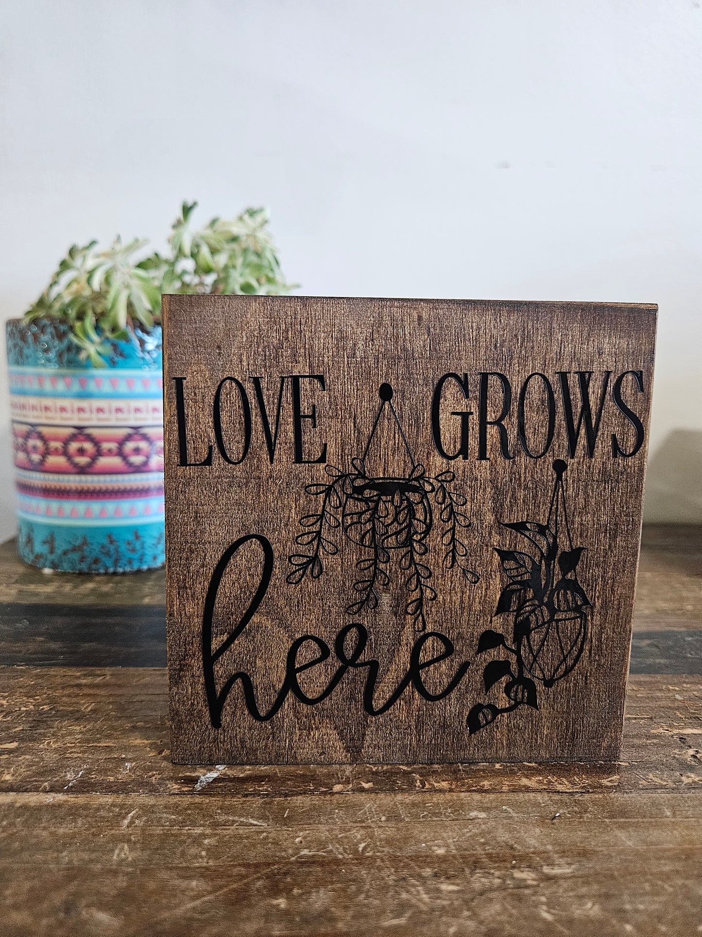 Wood Decor Square