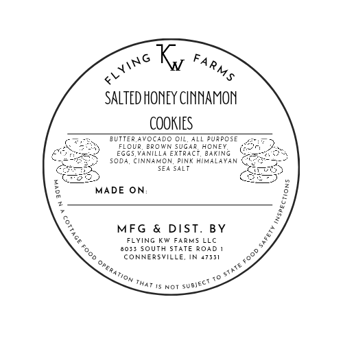 Salted Honey Cinnamon Cookies