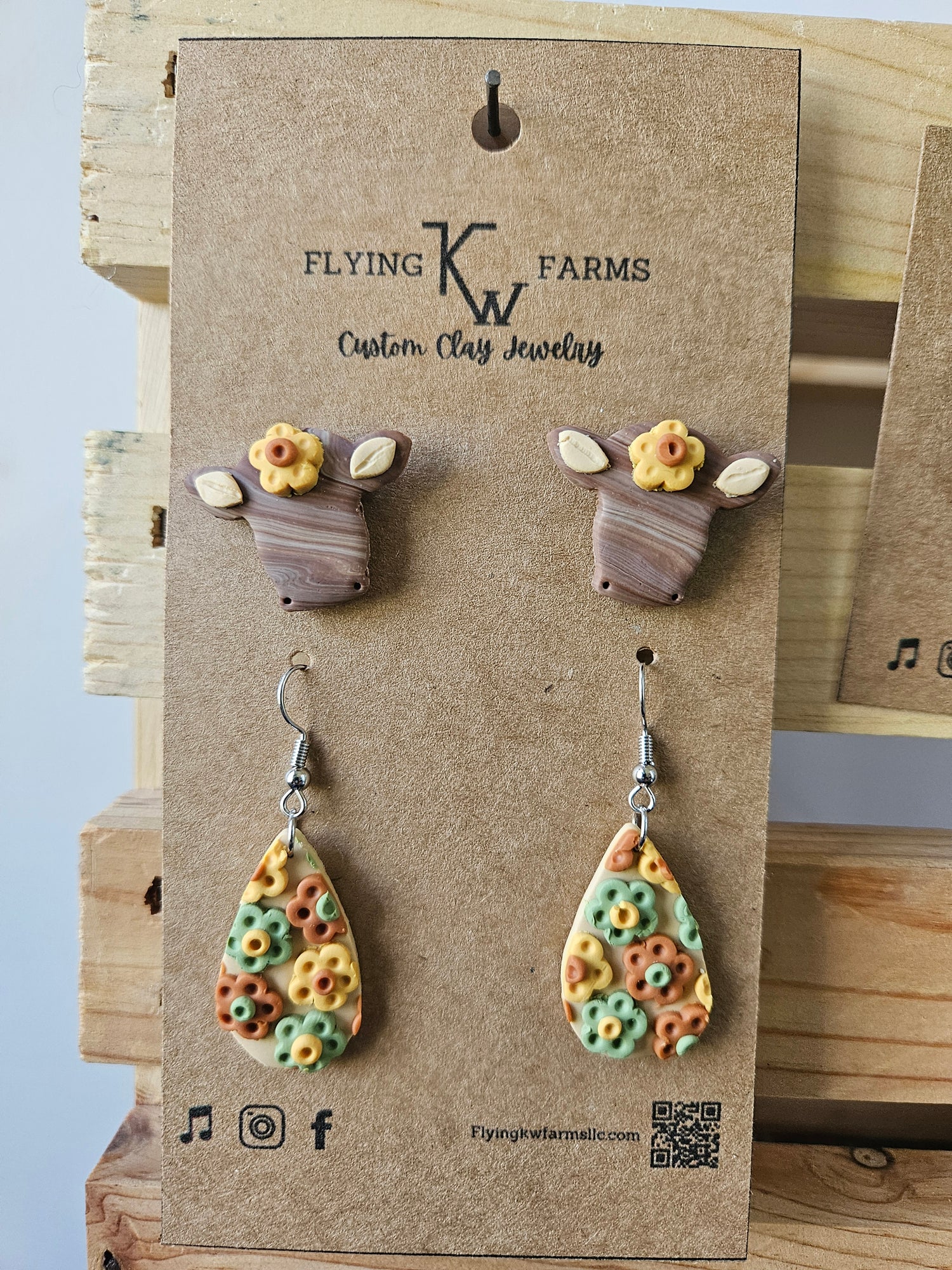 Clay Earrings