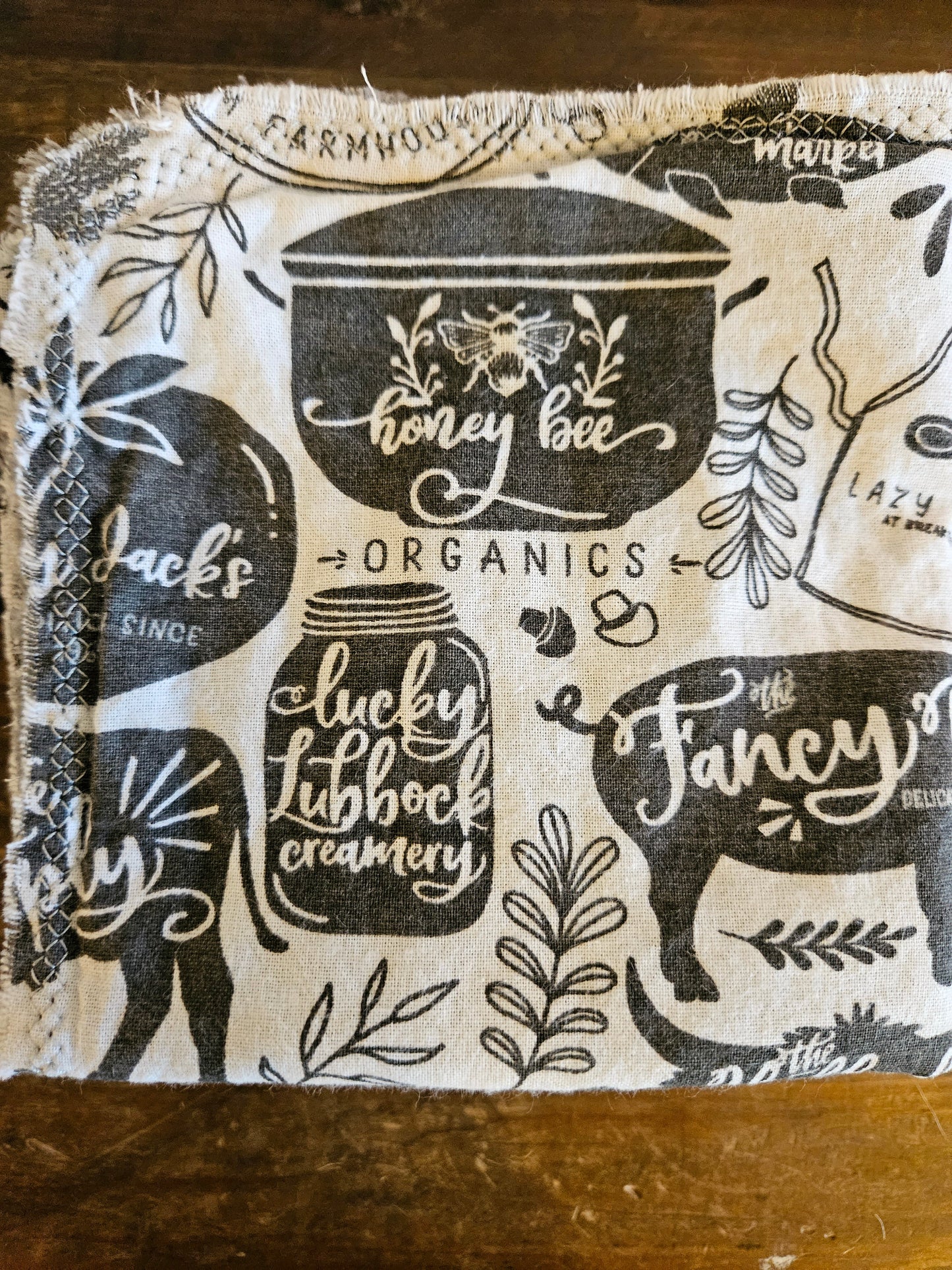 Zero Waste Grey Farmhouse Hand Towels