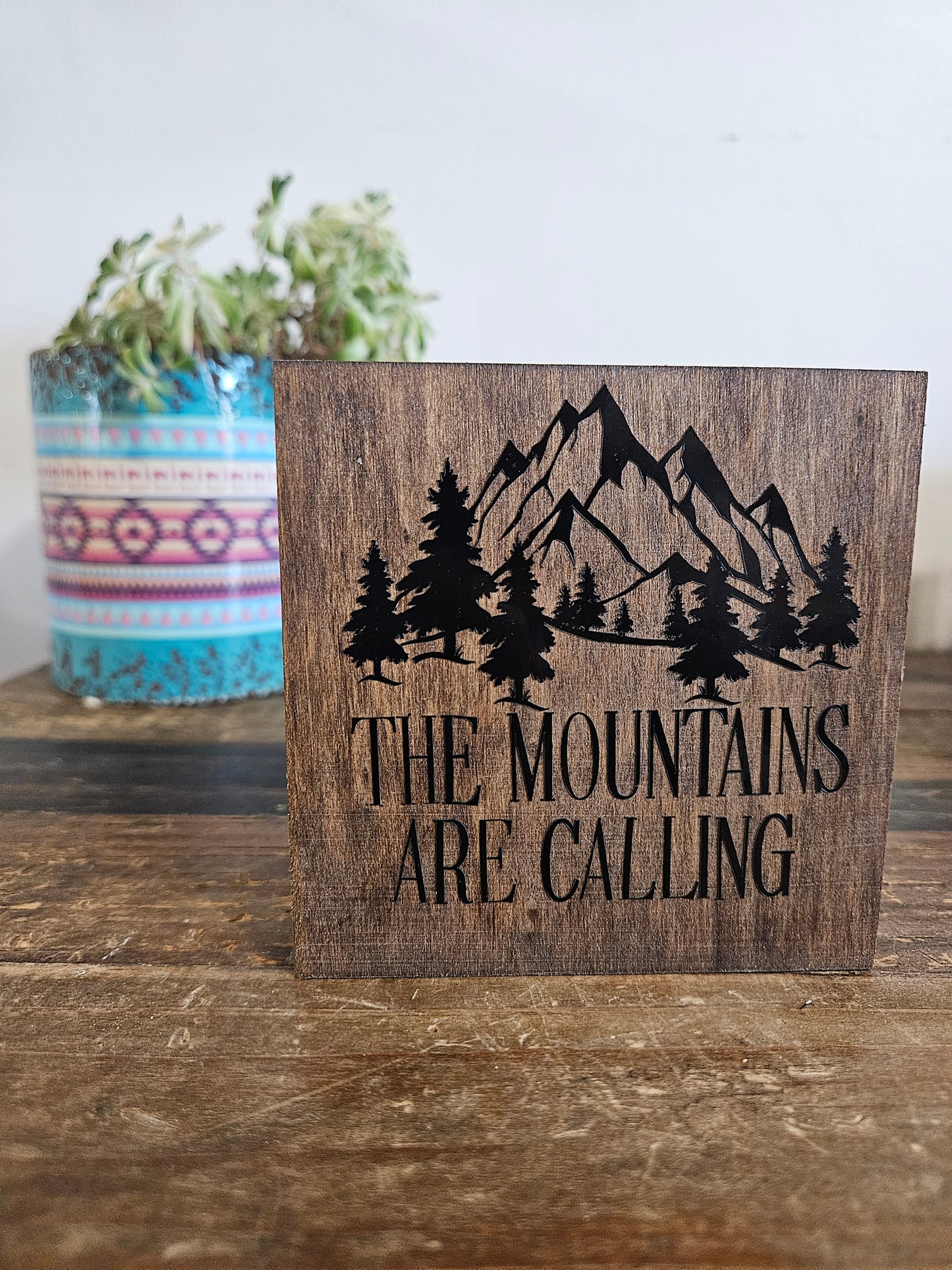 Wood Decor Square