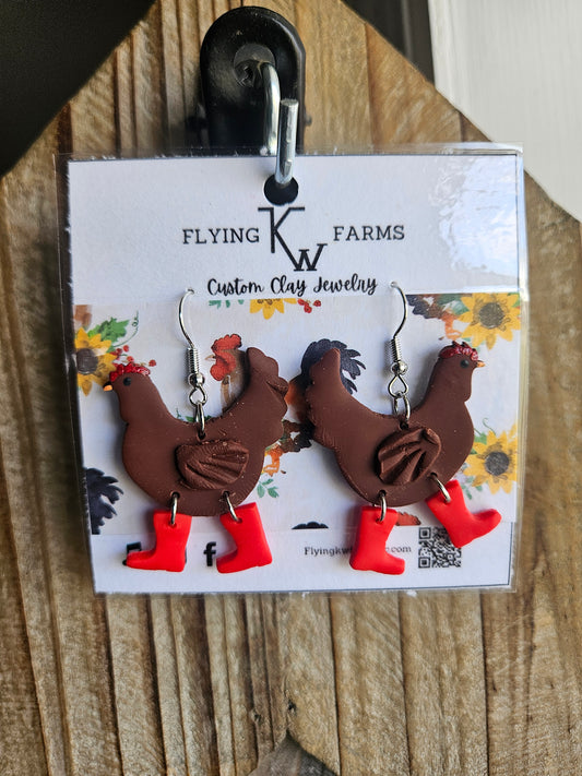 Clay Earrings