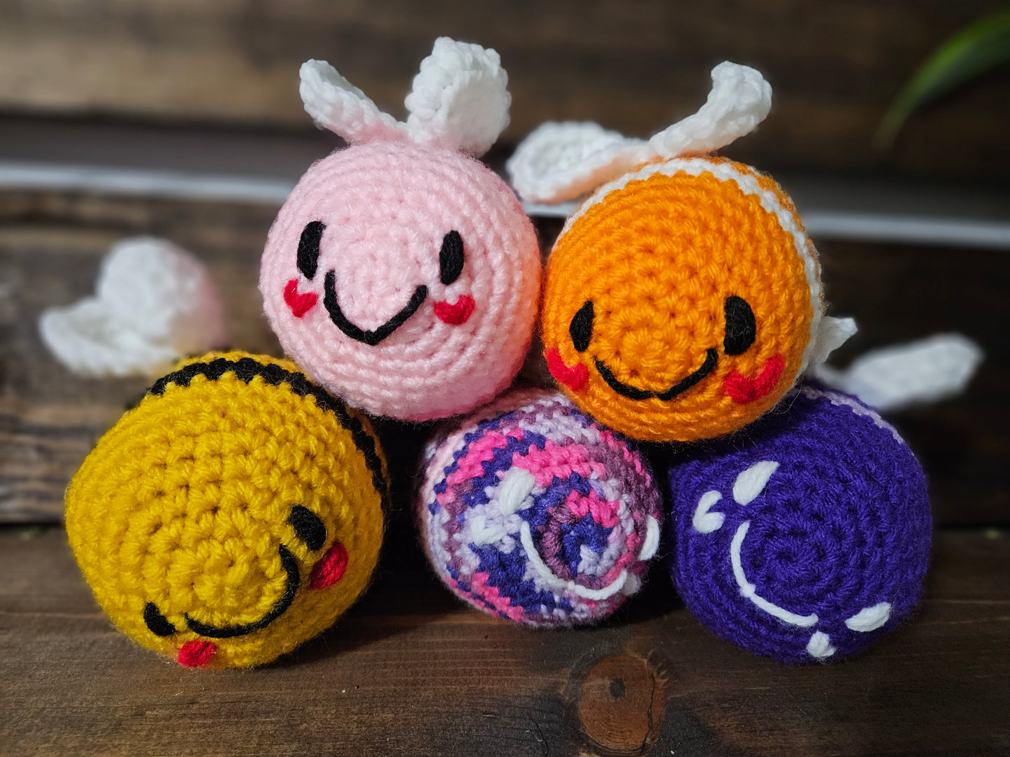 Amigurumi Crochet Love Bugs