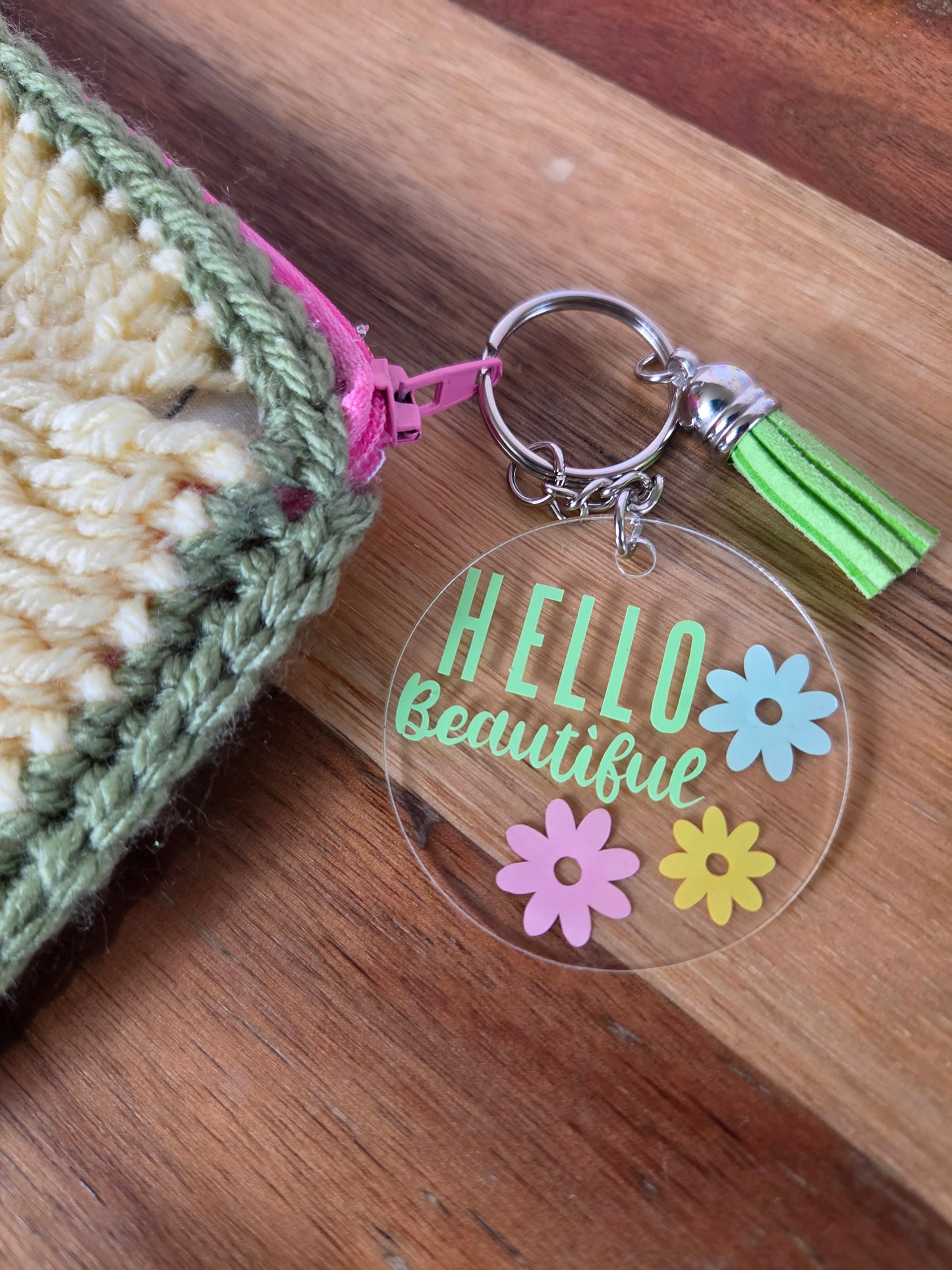 Granny Square Zipper Pouch
