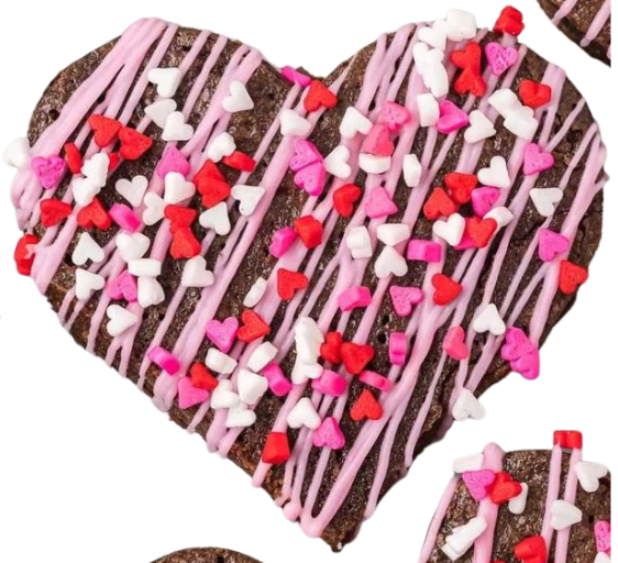 Heart Brownie