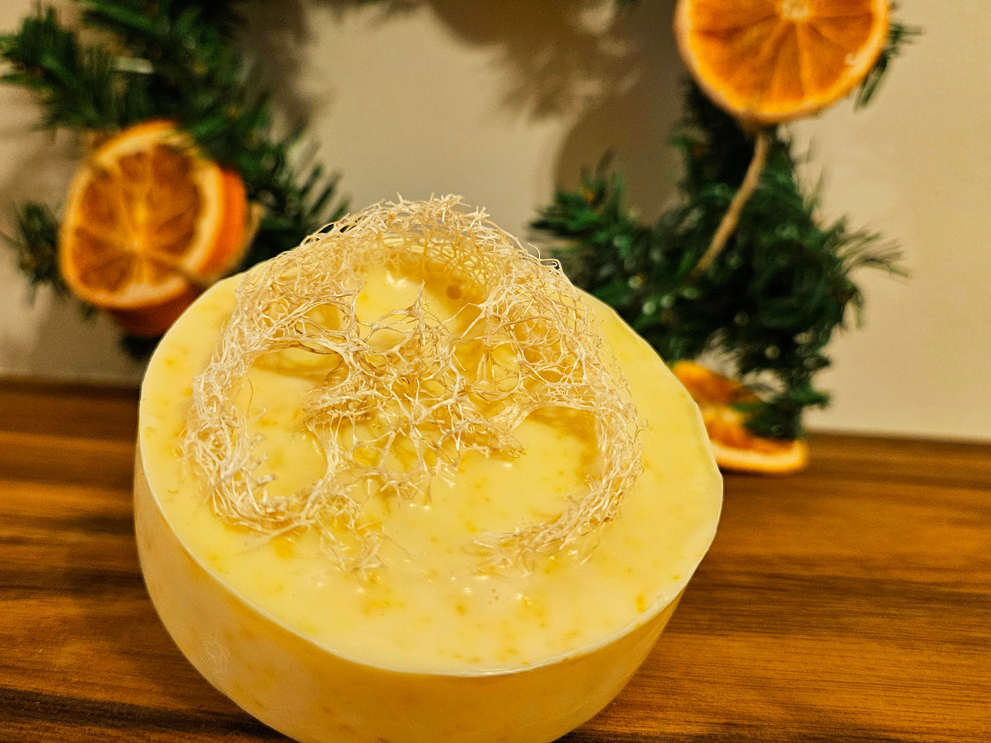 Goats Milk Soap with Loofahs