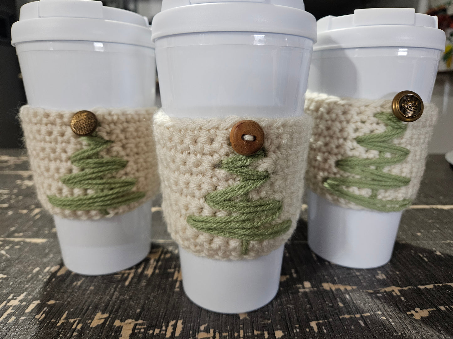 Christmas Tree Coffee Sleeve