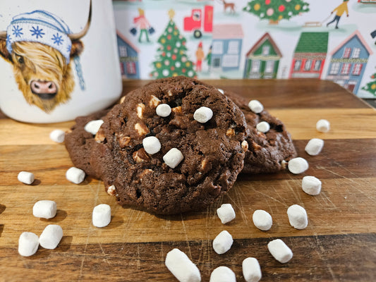 Hot Chocolate Cookies