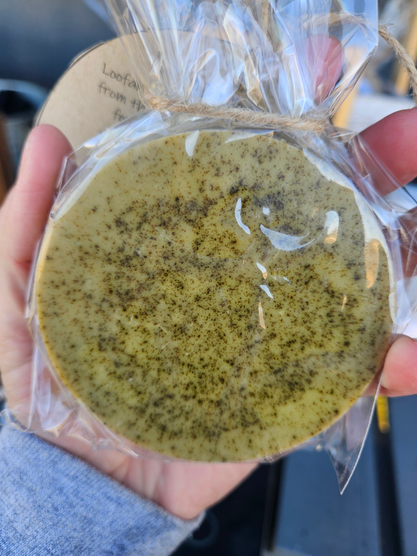 Goats Milk Soap with Loofahs