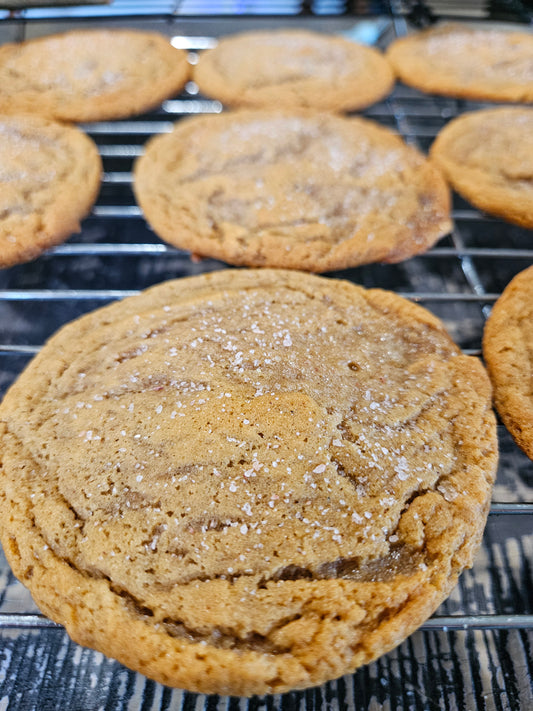 Salted Honey Cinnamon Cookies