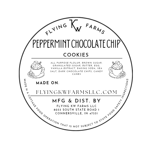 Peppermint Chocolate Chip Cookies